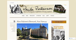 Desktop Screenshot of paulapederson.com